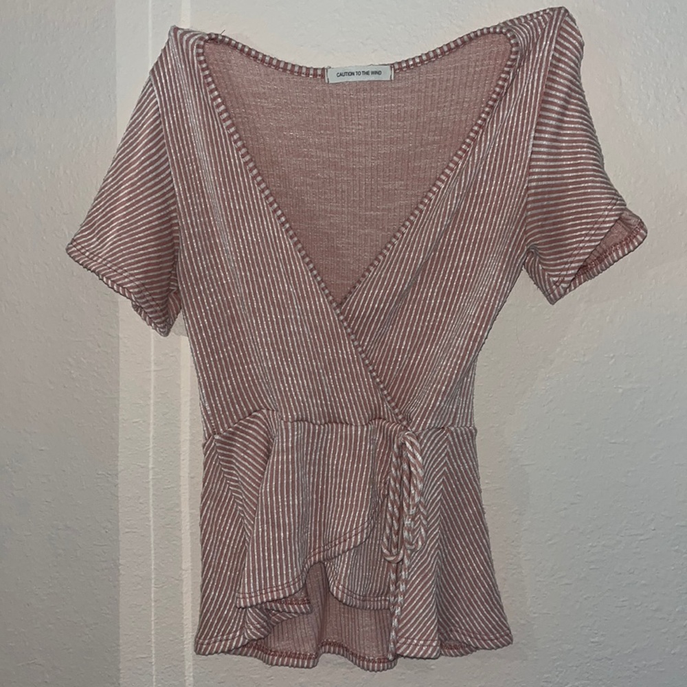 Pink blouse